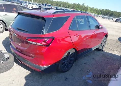 2023 Chevrolet Equinox Fwd Rs from USA, damaged, VIN 3GNAXMEG7PS123060